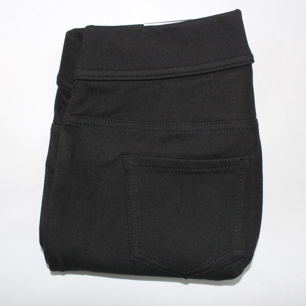 Time and Tru Black Mid Rise Fitted Stretch Capri Jeggings for Women Size XS 0-2 - Picture 9 of 10
